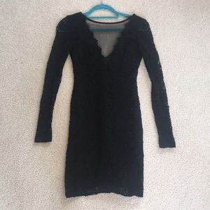 Little Black Lace Dress
